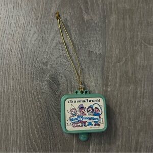 Vintage Walt Disney World It's a Small World Ornament